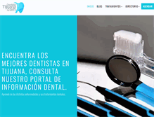 Tablet Screenshot of dentistatijuana.com